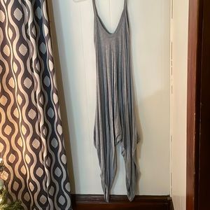 Heather Grey Jumpsuit